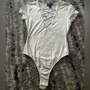 White Streetwear Society body suit